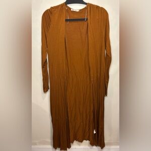 Heart Hips Long Rustic Cardigan